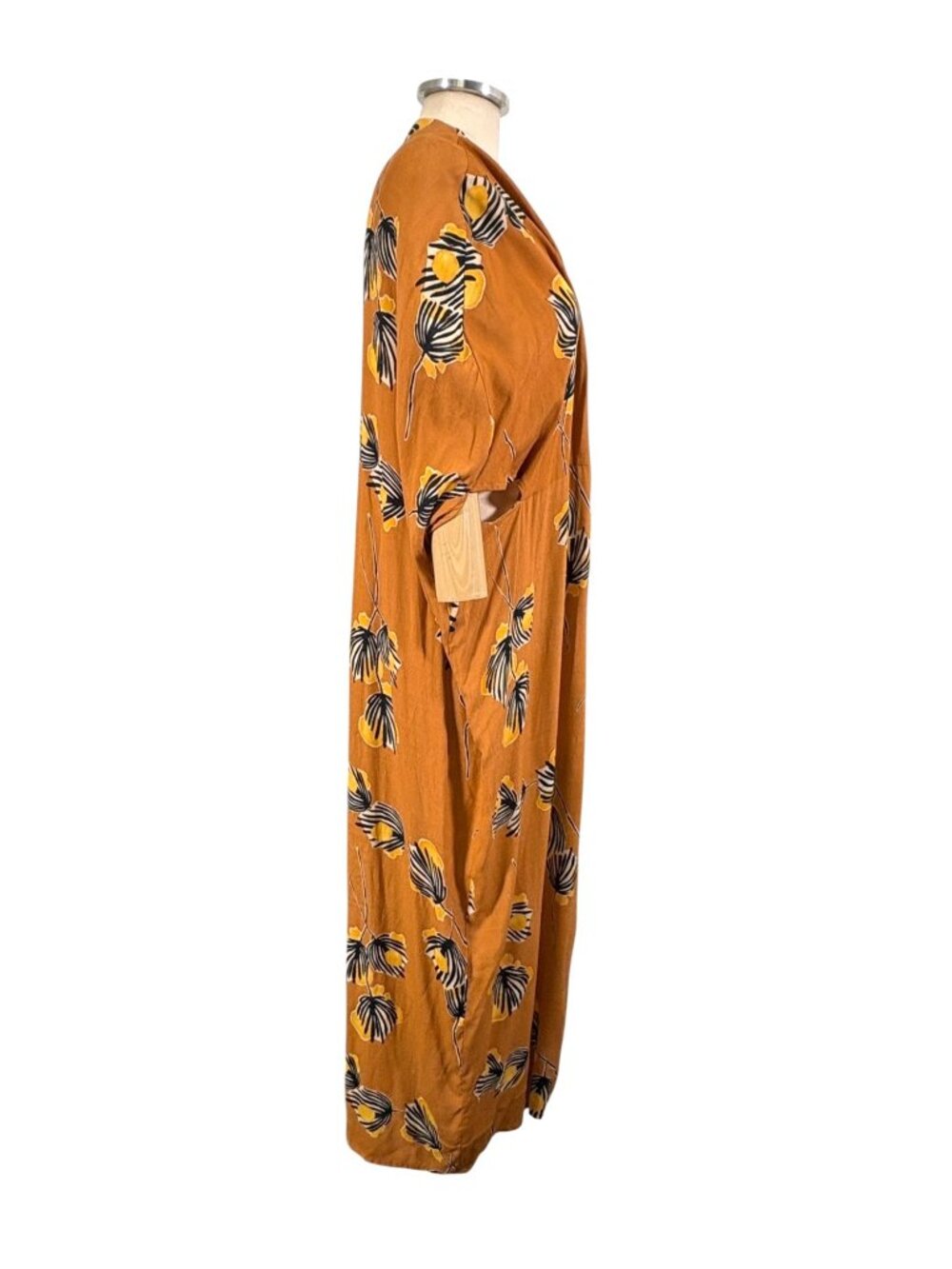 Anthropologie Bel Kazan Duster Kimono Shawl Open Front Jacket Size Small - Picture 3 of 11